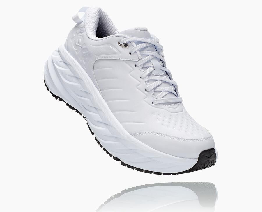 Hoka One One Løbesko Herre - Bondi Sr - Hvide - 385947ZOU